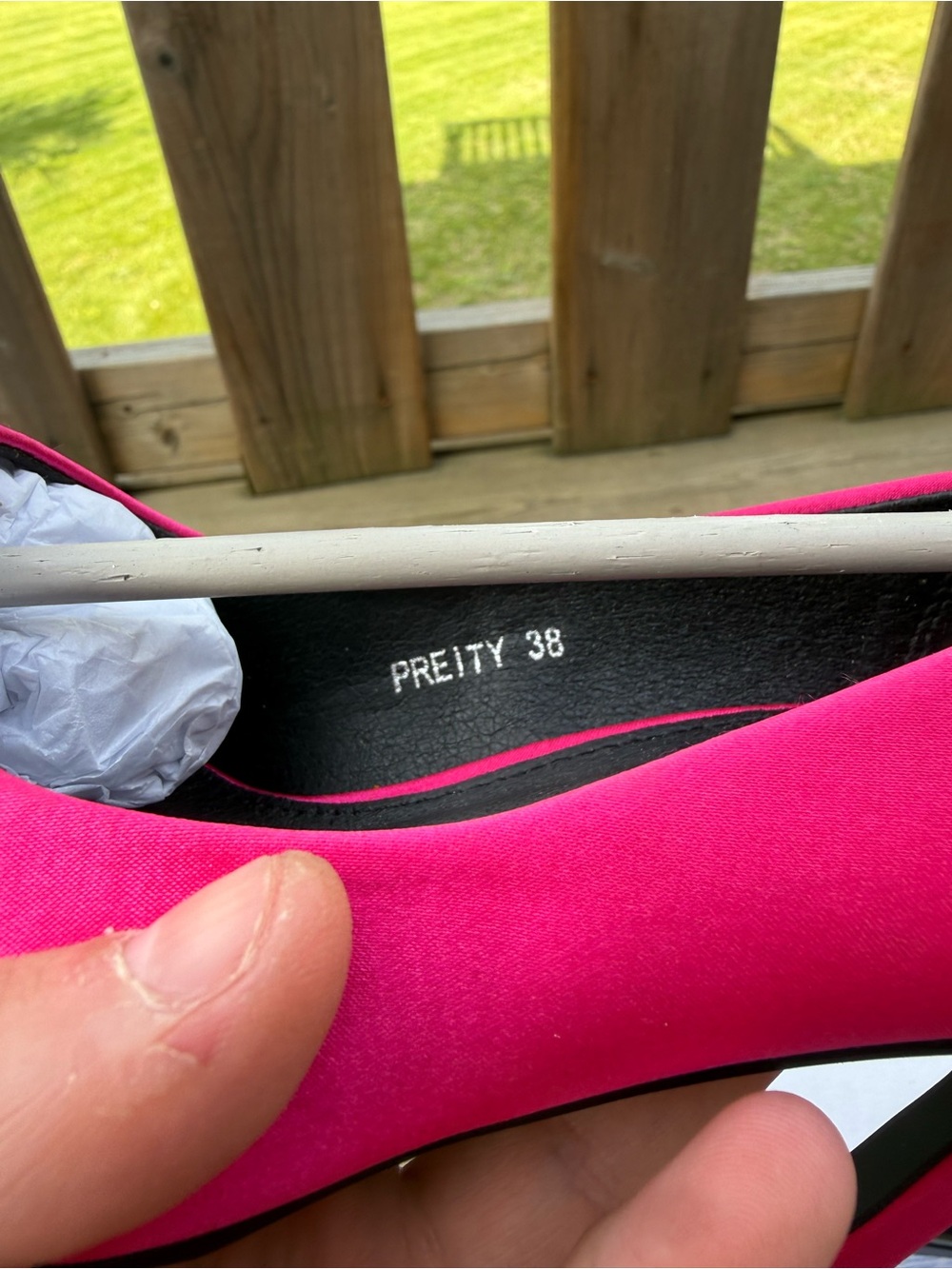 Women’s Raid Hot Pink Pointed Toe Stiletto Heels - Picture 3 of 3
